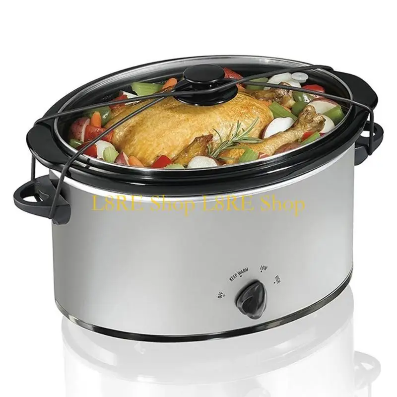 Резиновая крышка L8RE LID L-CATCH Ремни Crockpots Крышка ремня многоразовая медленная плита.