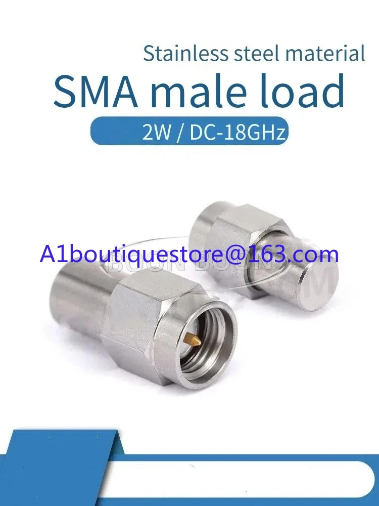 Carga Macho SMA 50 Ohm Carga Coaxial RF 2W 18GHz SMA-J-03E