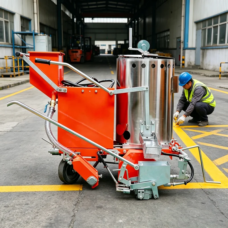 

Customized Automated Road Marking Machine Streamline Your Projects With Ease Various Applications