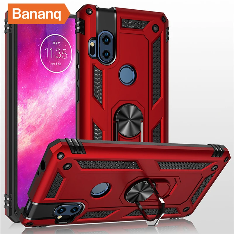 

Bananq Stand Case For Motorola G8 Power Lite G7 Plus G6 Z4 Play Magnetic Ring Bracket Cover For Moto E5 Play E6 Plus E 2020