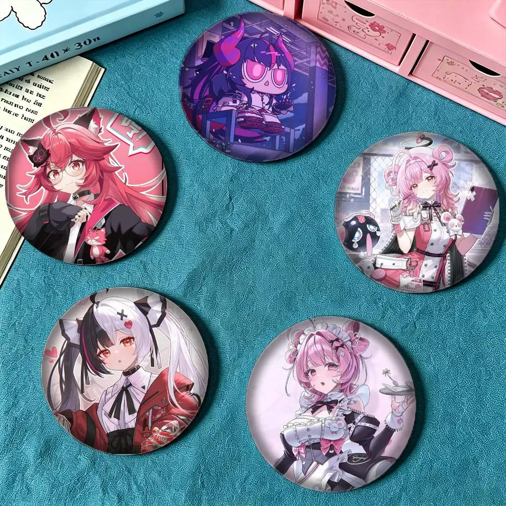 NTE game Neverness to Everness 25 32 44 58 75mm Badges Personalized Round Brooches Pins Accessory Gift