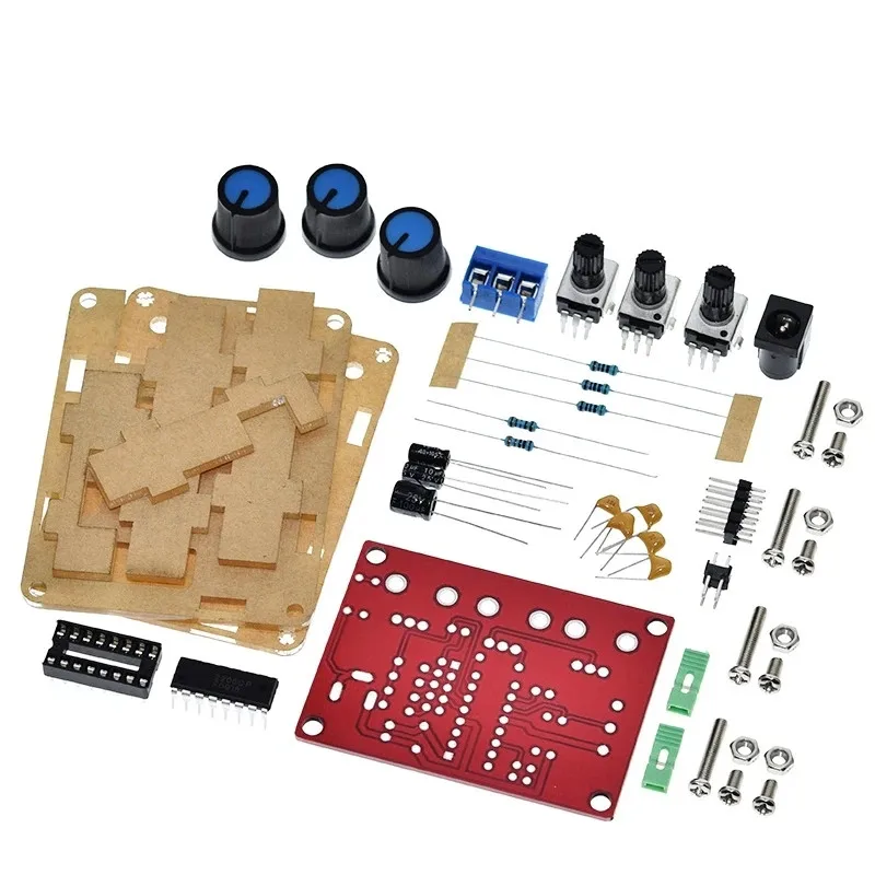 XR2206 مولد إشارة عالي الدقة لتقوم بها بنفسك عدة شرط مثلث مربع موجات 1 هرتز 1 ميجا هرتز نطاق التردد تردد قابل للتعديل #3