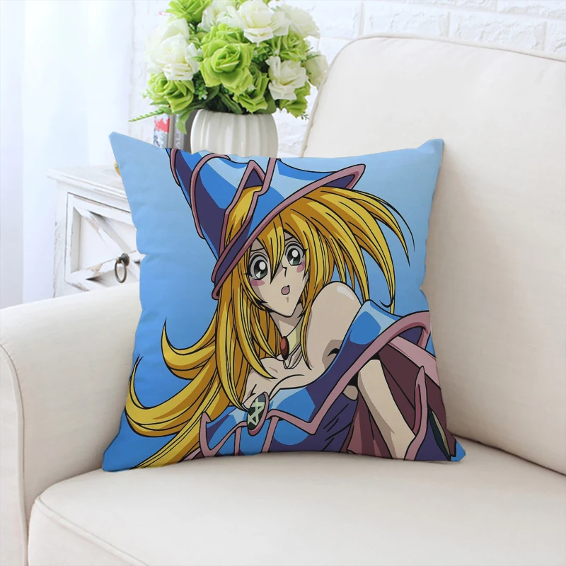 

40x40cm custom pillowcase D-Dark magic anime double-sided printed sofa cushion cover office chair cushion bedside cushion