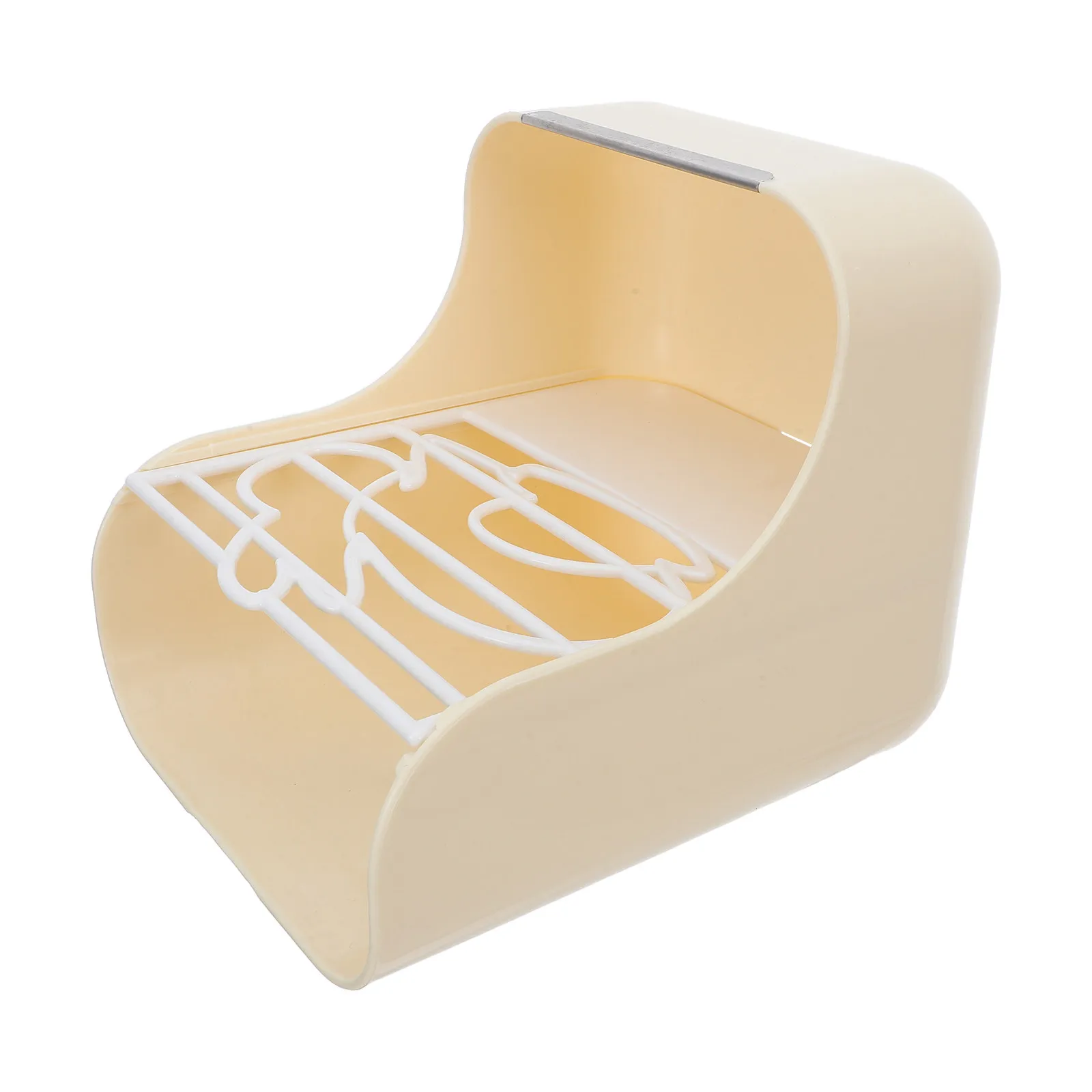 Rabbit Hay Feeder 2-in-1 Removable Adjustable Grass Rack Food Bowl for Bunnies Guinea Pigs Chinchillas Cage Accessories