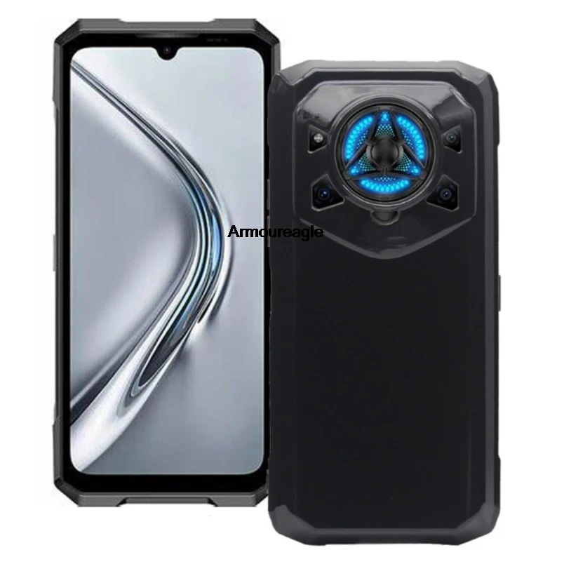 For Doogee Blade 20 Pro Play Soft TPU Phone Case for DG Blade20 20pro 20Play Black Glossy Silicone Soft Cover Protective Shell