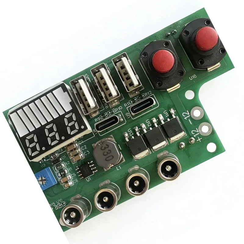 ALIM-Solar Panel Circuit Board Mobile Power Supply, Battery Voltage Reduction Module, Voltage Regulation Circuit