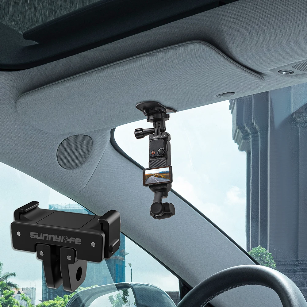 Picture 7: Quick Release Magnetic Mount Adapter Base Adapter 1/4 Screw Foldable Extension Bracket for DJI Osmo Pocket 3 Accessories