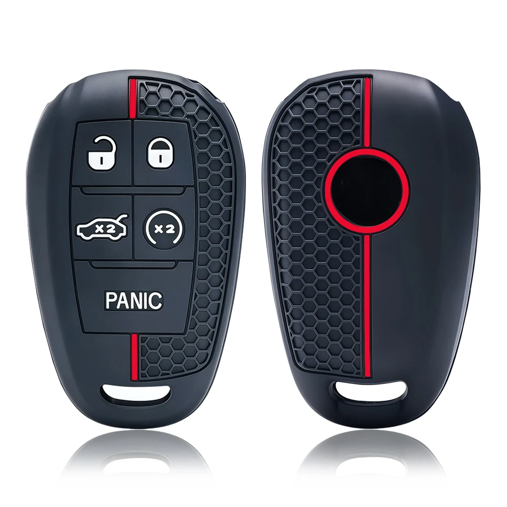 Silicon Car Remote Key Case Cover Shell Protector Keyless Car Key Bag For Alfa Romeo Giulia 2015 +Stelvio 2016+ Spider Etcetera