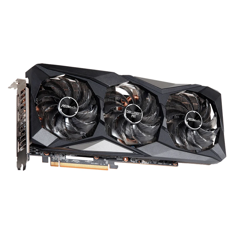 Imagem -03 - Asrock-amd Radeon rx 6700 xt Challenger Pro 12g oc 12gb Gddr6 192 Bits 16 Gbps 7nm 6700xt