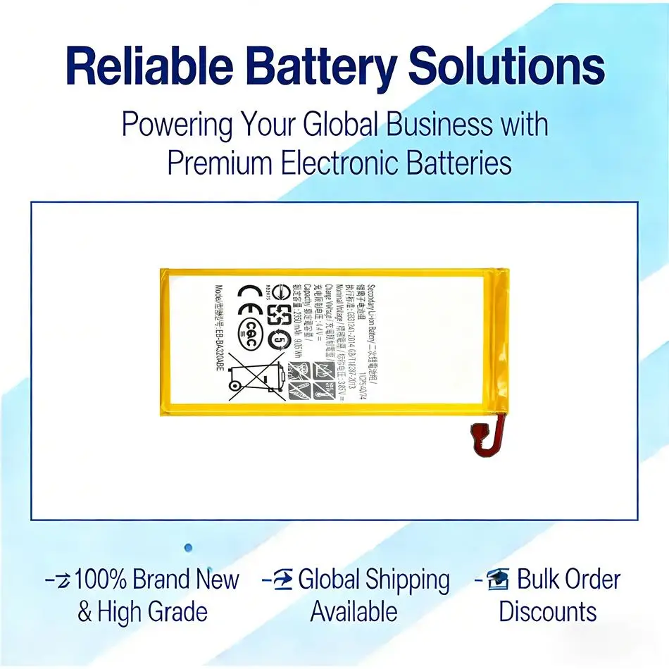 2350mAh Safe EB-BA320ABE Good Low-Temperature Performance For Samsung Galaxy A3 2017 A320 A320F SM-A320F Mobile Phone Battery