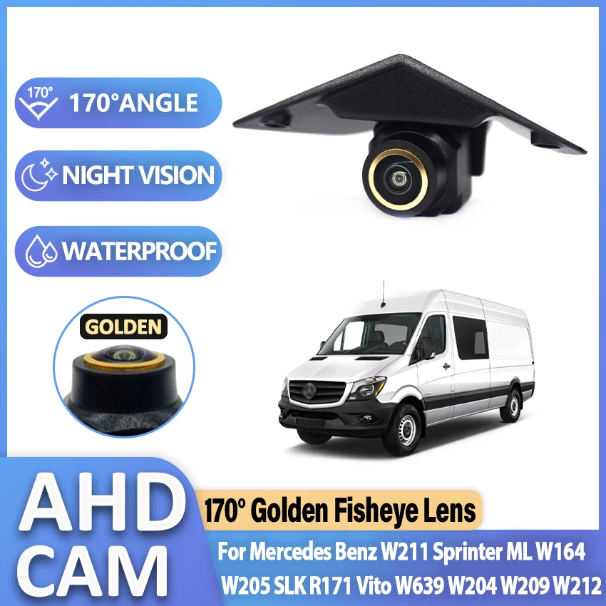 

HD AHD 1080P Front View Logo Camera For Mercedes Benz A W176 177 B C E S G M CL CLA CLB CLS GL GLA GLB GLC GLE GLK SL SLK Class