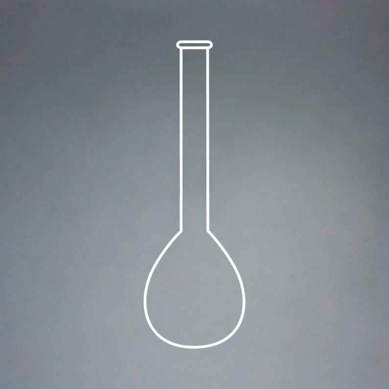 Lab Glass Round Bottom Long Neck Laboratory Nitrogen Flask