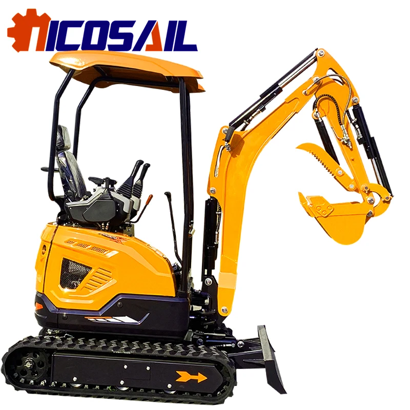 

Бесплатная доставка 1,8-тонного мини-экскаватора, состояющего стандарта EPA, компактного гусеничного мини-экскаватора для домашнего использования.