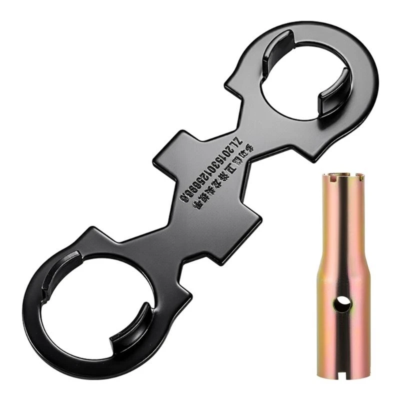 

Multipurpose Faucet Bubbler Valves Cores Replacement Wrench Tool for Home Use with Comfortable Grip and Easy Operations