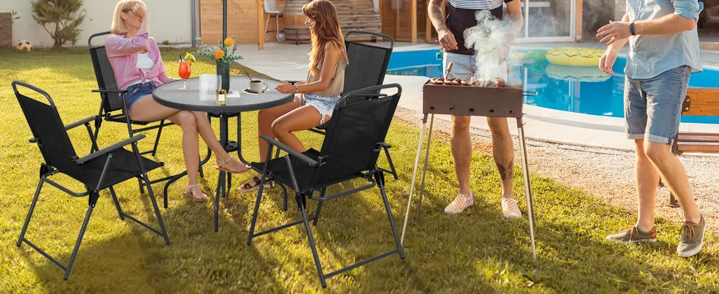 Folding Patio Dining Set