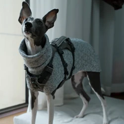 Soft Whippet Italian Greyhound Clothes Lightweight Dog Vest for Medium Large Dogs Turtleneck Pet Pajamas Onesies for Shepherd