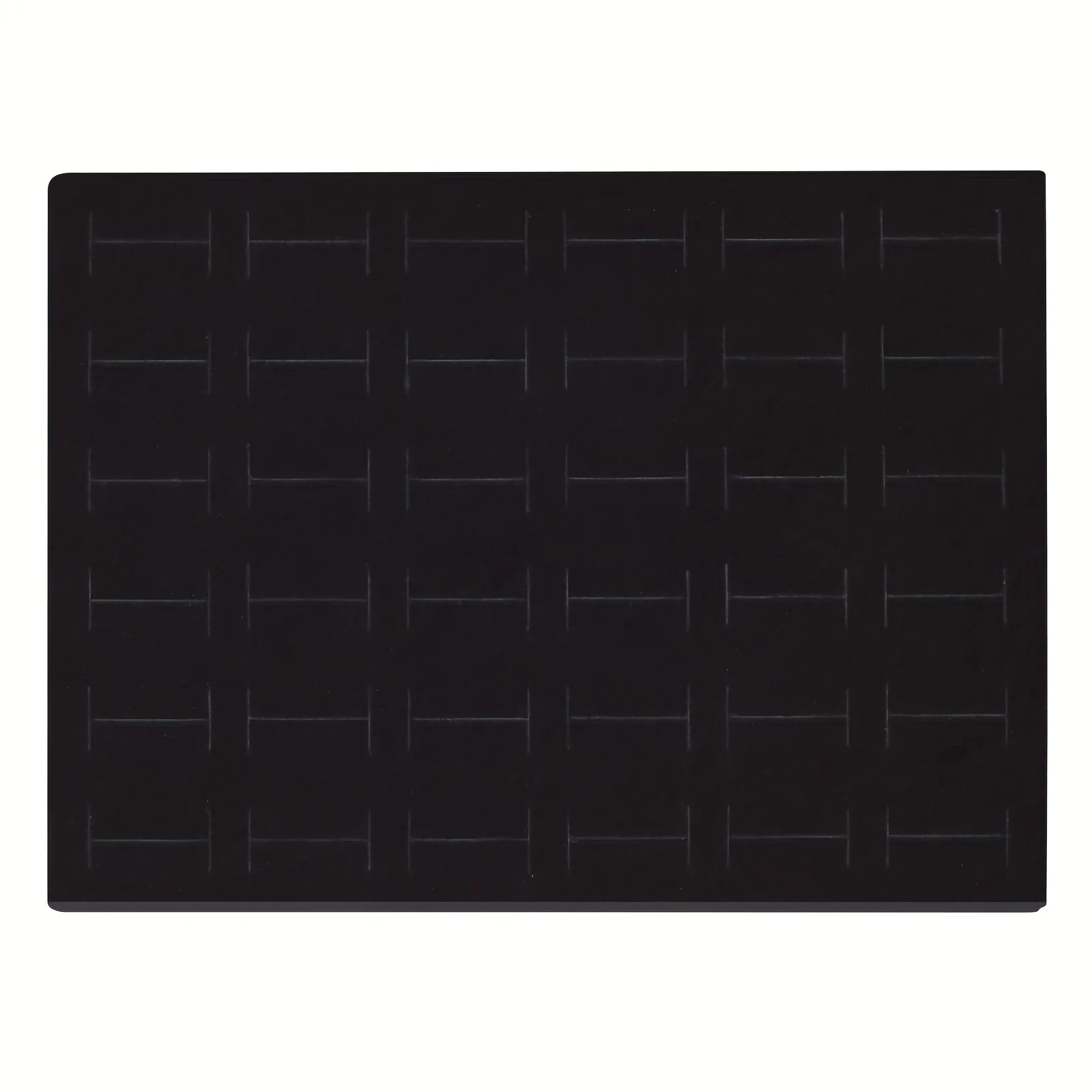 Velvet Rectangle Jewelry Display Tray