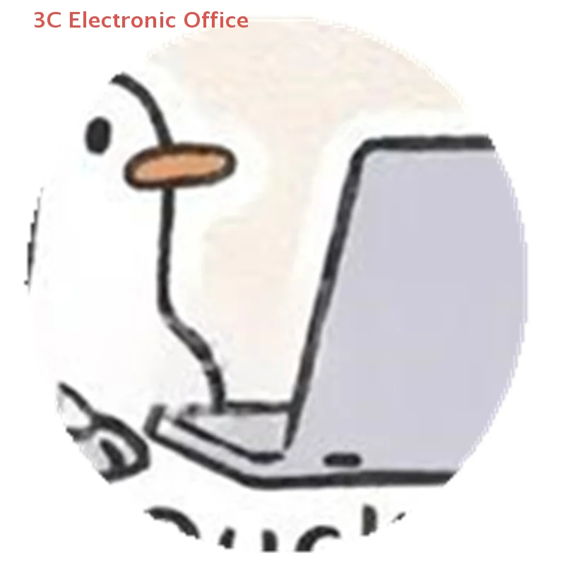 

[3SC] 5Pcs Removable Laptop Waterproof Decals Cute Goose Stickers Notebook Computer DIY Decoration Gift