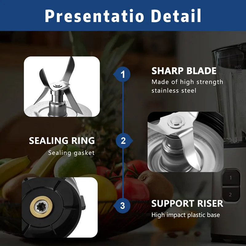 A97G Mixer Zubehör Kompatibel Für Oster Mixer Klingen Basis, Kompatibel Für Oster Osterizer Mixer Ersatzteile