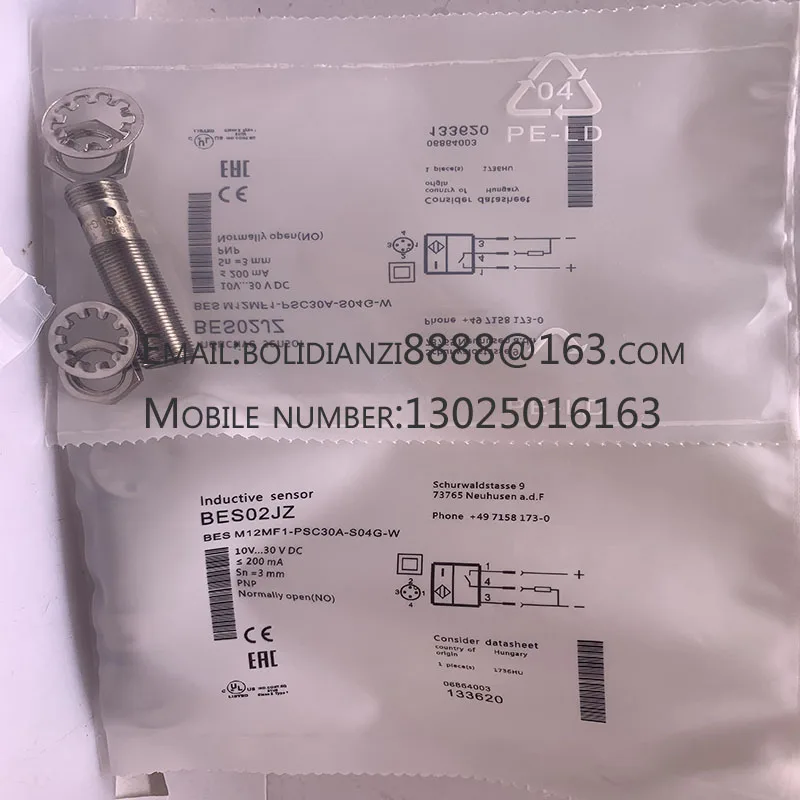 

The brand-new original sensor BES M12MF1-PSC30A-S04G-W BES02JZ warranty for one year in stock