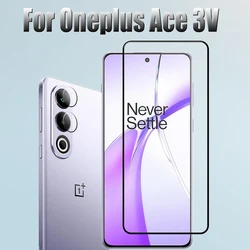Tempered Glass For Oneplus Ace 3V Screen Protector Anti-Scratch 9H Black narrow border For Ace 3V Soft Camera film