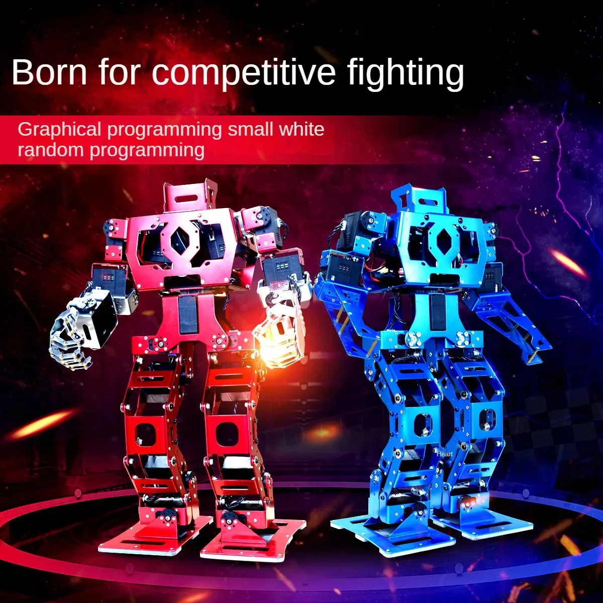 YYHC-Humanoid fighting robot multi-degree-of-freedom secondary development programable robot educational robot toys for kids