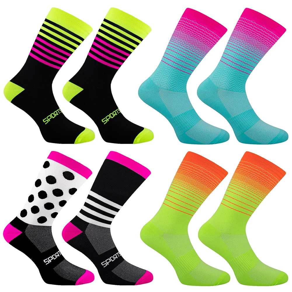 2024 Timubike Sport Sport Outdoor Socken Männer Unisex Rad socken Fahrrads chuhe für Rennrads ocken laufen Basket bal