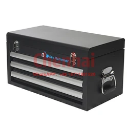 123-Piece Car Repair Tool Set 3 Drawer Tool Box Portable Chrome Vanadium Workshop Tool Kit