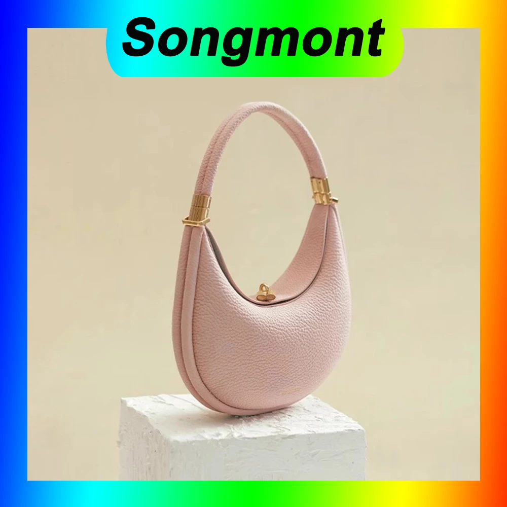 

Songmont Medium Moon Bend Bag Designer Crescent Moon Bag Fall and Winter New Shoulder Armpit