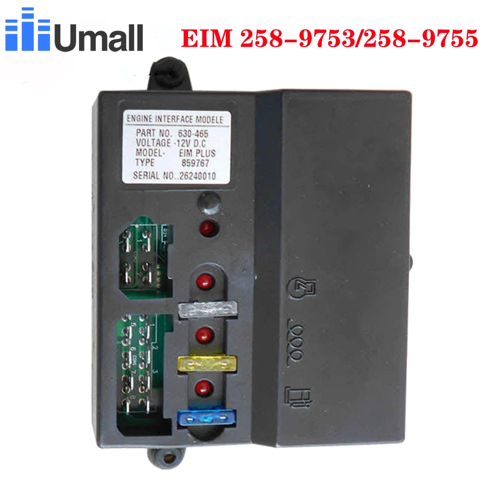 

Engine Interface Module EIM BASIC MK3 258-9753 Speed Controller Diesel Generator Engine Motor Charge Regulator 258-9755