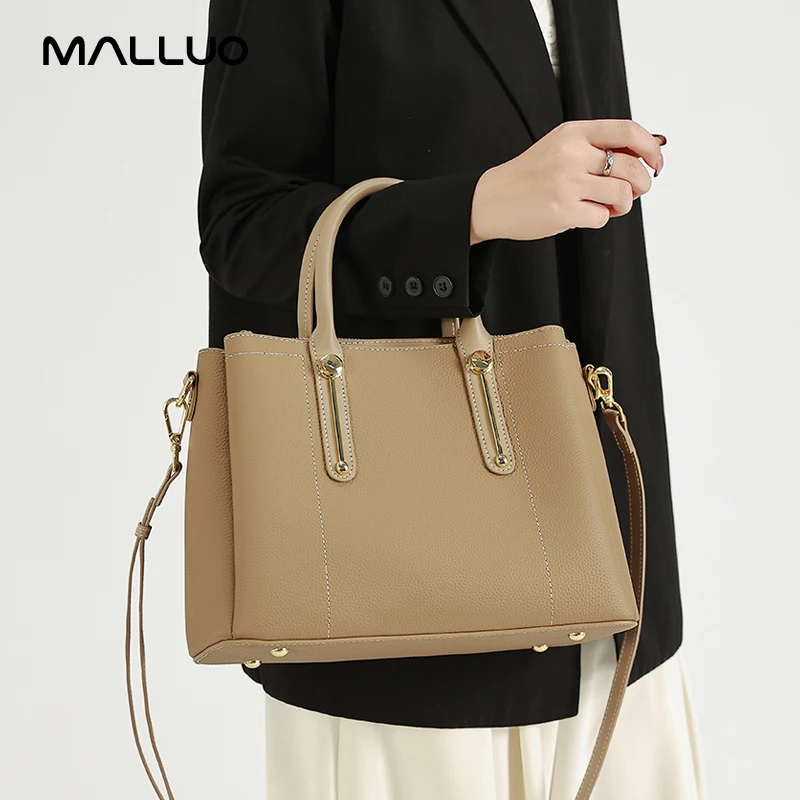

Female Fashion Luxury Designer Handbags Women's Natural Cow Leather Shoulder Bag Ladies Retro Cowhide Tote Crossbody Bags Girls