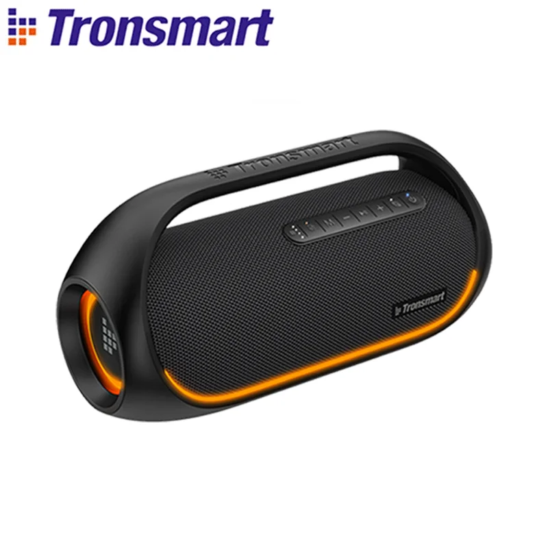 Tronsmart Bang Speaker 60W Bluetooth-luidspreker met verliesloze hi-res audio, zware bas, app-bediening, draagbaar handvat, voor feestjes