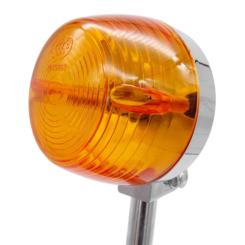 For Honda XL100 C70 CT70 CT90 CB350 CM400 CB450 CB750 Motorcycle Indicators Flashers Blinker Amber Lamp 10mm Turn Signal