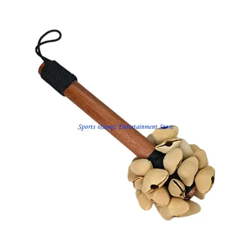 G7NF carillons éoliens méditation portatifs en bois, Instrument guérison sonore, cloches à main
