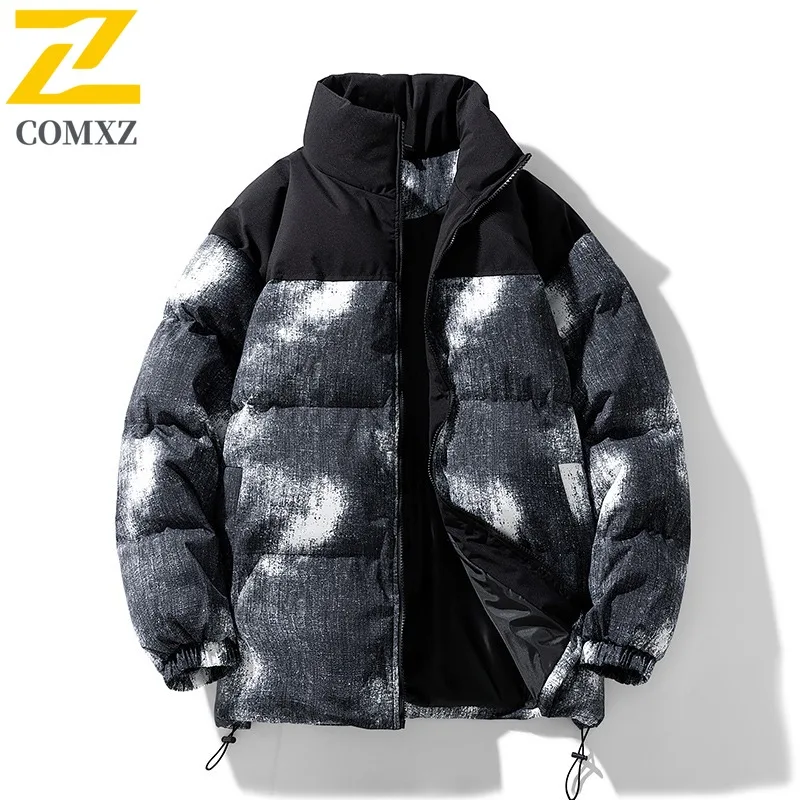 

COMXZ повседневная стеганая куртка, классическая утолщенная теплая парка с капюшоном для катания на лыжах на открытом воздухе, легкая зимняя новая одежда для отдыха и путешествий