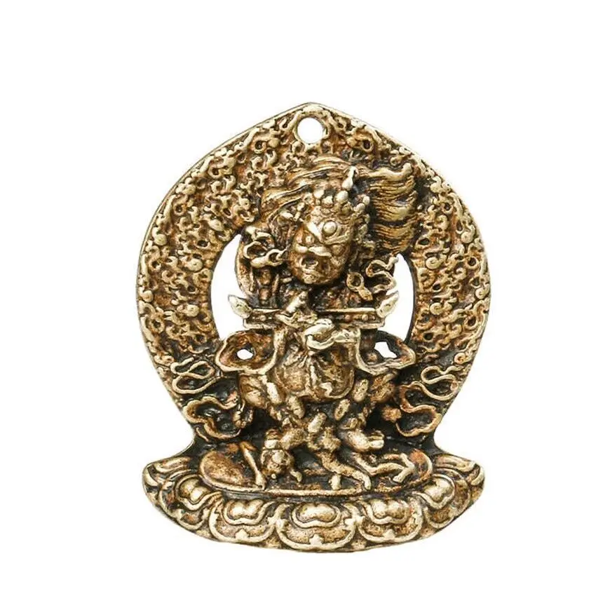 Brass Nepalese Buddha Statue Diy Gift exquisite handicraft