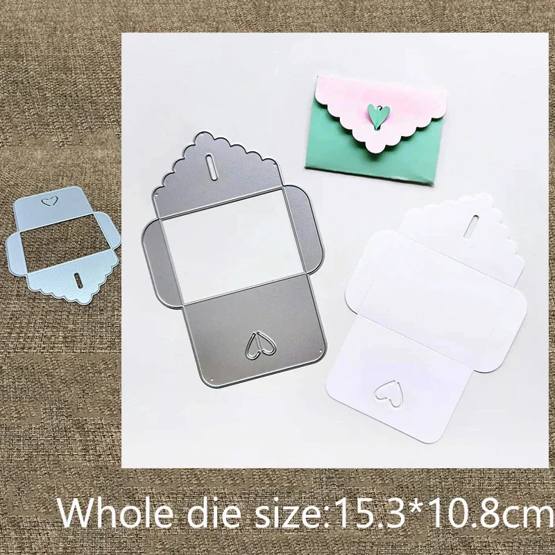 

XLDesign Craft Metal stencil mold Cutting Die envelope decoration scrapbook die cut Album Paper Card Craft Embossing