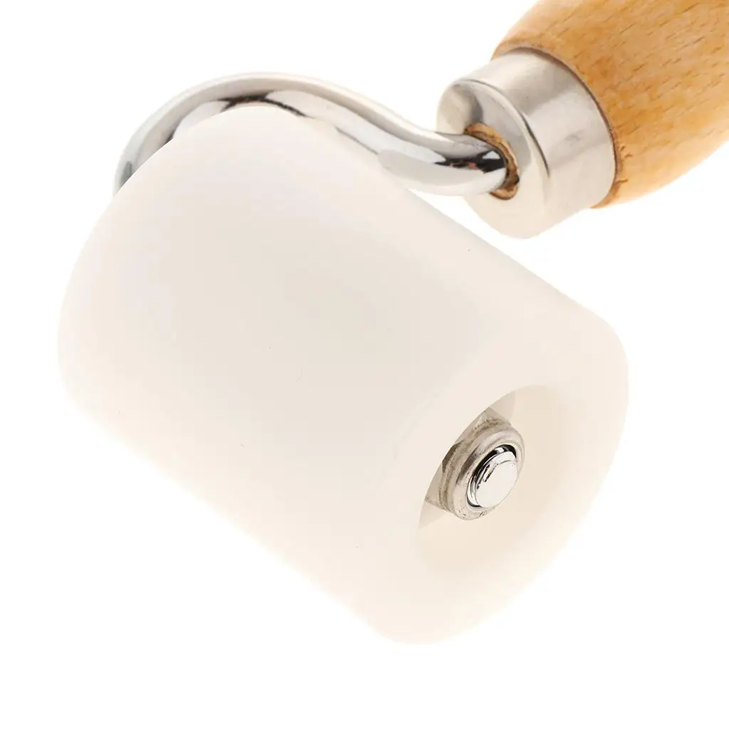 Carpet Seam Roller and Wallpaper Hand Tools Silicone Wheel Labor Saving Ergonomic for Wall Decor