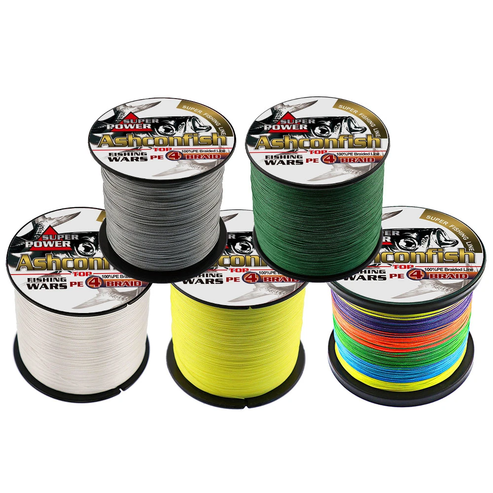 Benedict Super PE Braided Fishing Line 4 Strands 500M 1000M Saltwater 6-100LBS Multifilament Fishing Line for Carp Fishing Wire