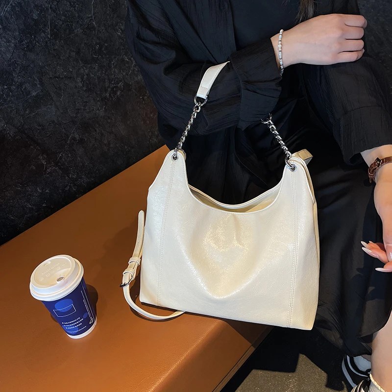 

Women's Fashion Simple Shoulder Bag, Handbag, Casual Commuter Trend, Ladies Large Capacity Handbag