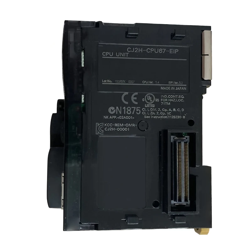 منتجات المخزون الفوري CJ2H-CPU67-EIP وحدة تحكم قابلة للبرمجة العلامة التجارية الجديدة الأصلية الدعم الفني المتاحة وحدة تحكم Plc #3