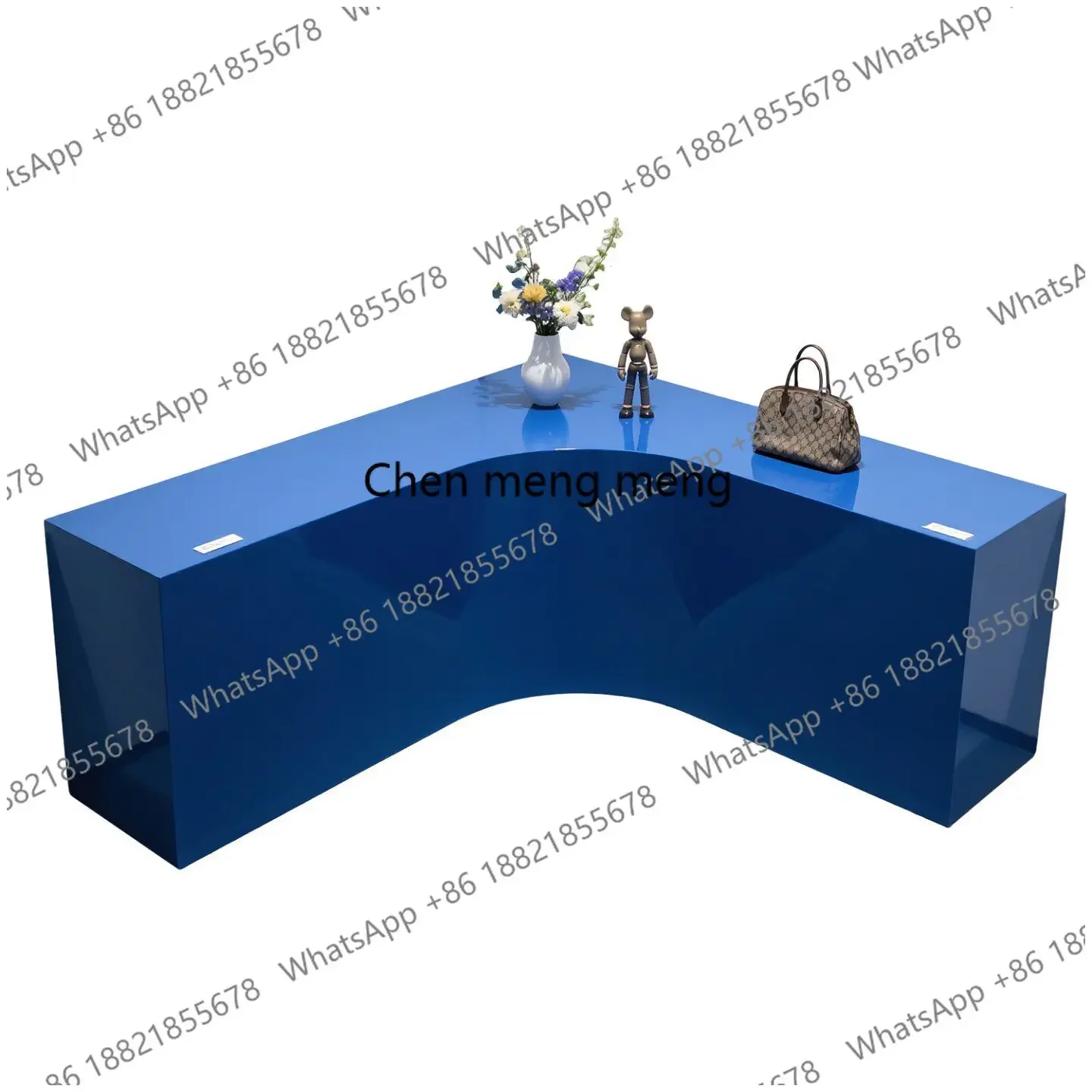 A74Exhibition hall, simple wind display stand, clothing store, ornament display stand, storage table