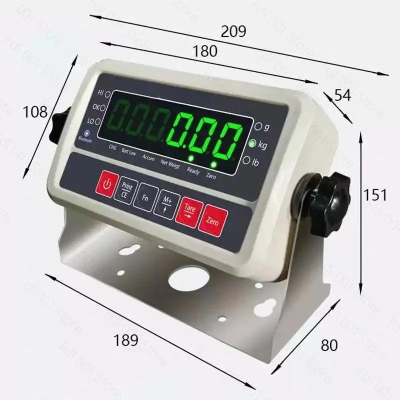Weighing Display Bluetooth Instrument Express Special Fast Weighing Instrument