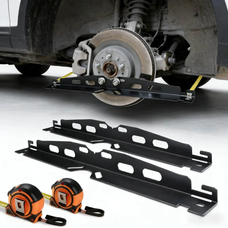 

Auto Repair Special Four-Wheel Alignment Tool Set Sheet Metal Correction Toe Plate Car Repair Correction Tool Kit Equipment