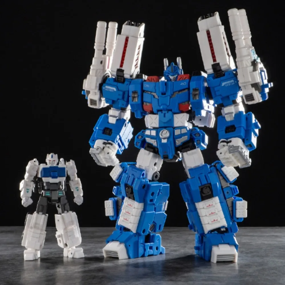 مصنع الحديد IF EX44 Ultra Magnus Reprinting EX-44FG نموذج لعبة تحويل Ultra Magnus الصغيرة البيضاء