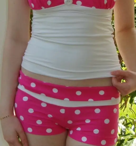 Nuovi pantaloncini a pois Abbigliamento casual estivo Pantaloncini da donna traspiranti in poliestere 100% con elastico in vita SML