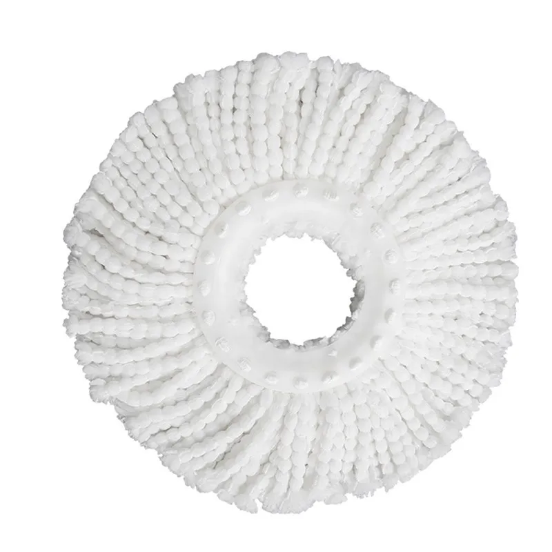 Rotary Mop Cloth Head, Thick Mop Head, Replacement Fiber, Round, Accessories