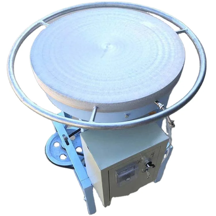 Rotary Automatic Pancake Making Machine Cake Batter Spreading Pan Cake Equipment Snack Machine