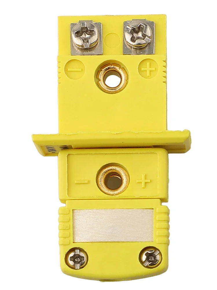 Temperature Testing Equipment 3.1 * 1.5cm Mountable Design Quality Control Standards Connector For K Type Thermocouple