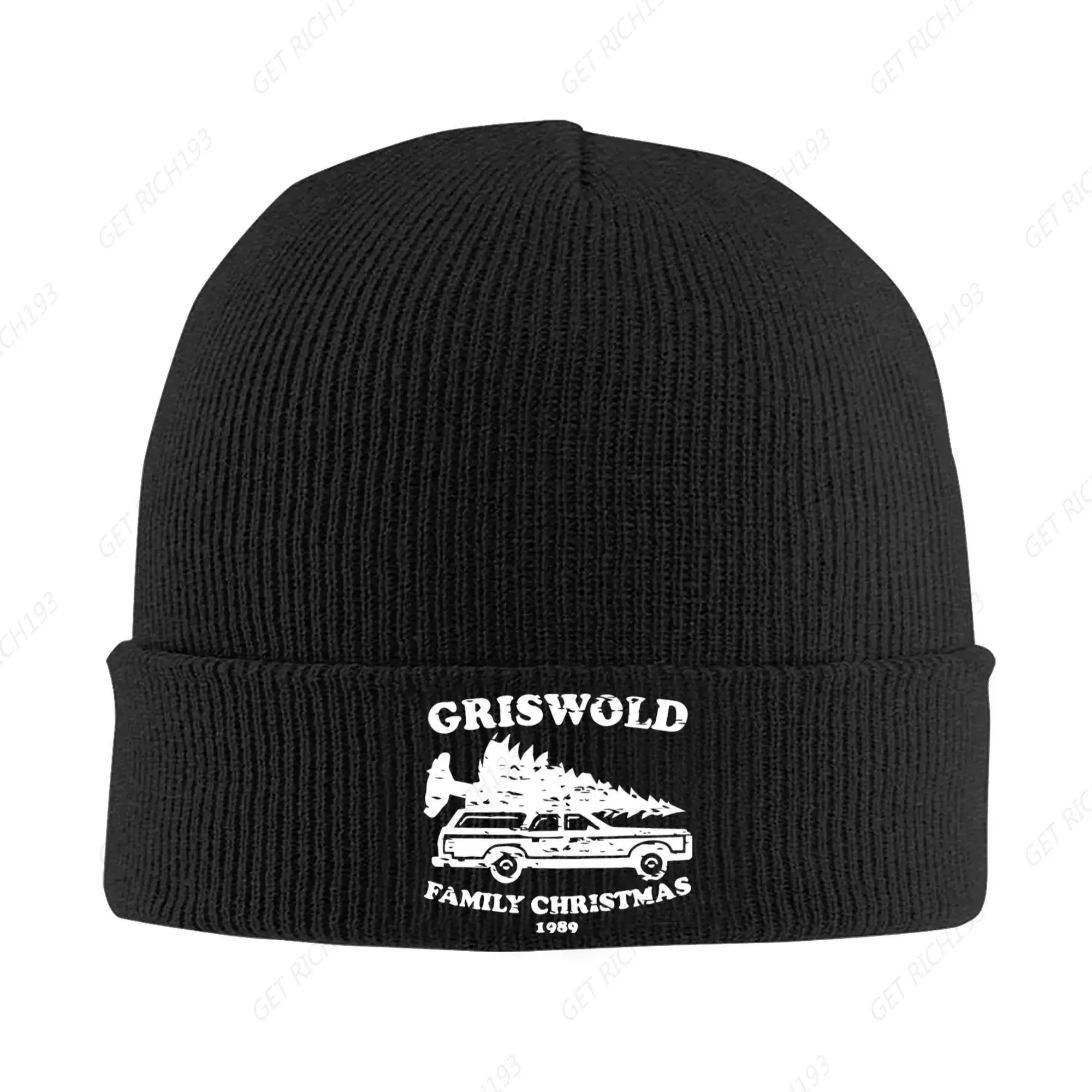 Griswold Family Christmas Cuff Beanie For Unisex Funny Movie Winter Bonnet Knitted Hat